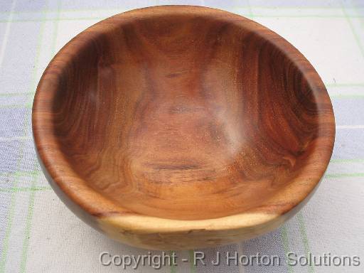 Raspberry Jam Wattle_1 Rare Timber - Size 14cm (5.6in) - Very Hard Wood $A40